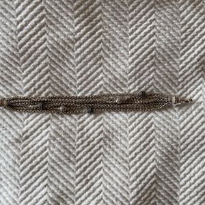 David Yurman HTF black diamond 8 strand pavé ball bracelet .925